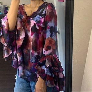 Beautiful fllower blouse